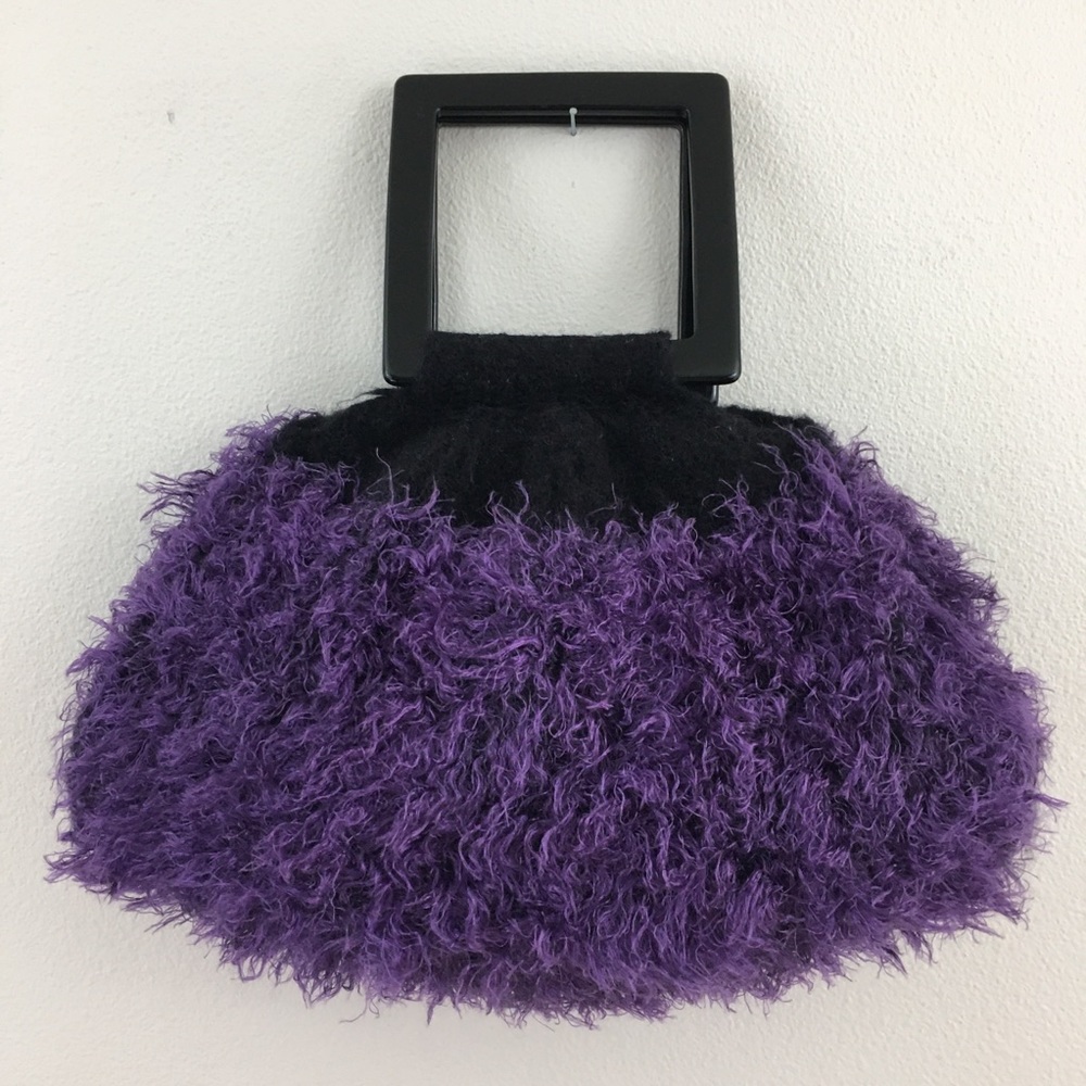 Boho Handcrafted Wool Felted Bag